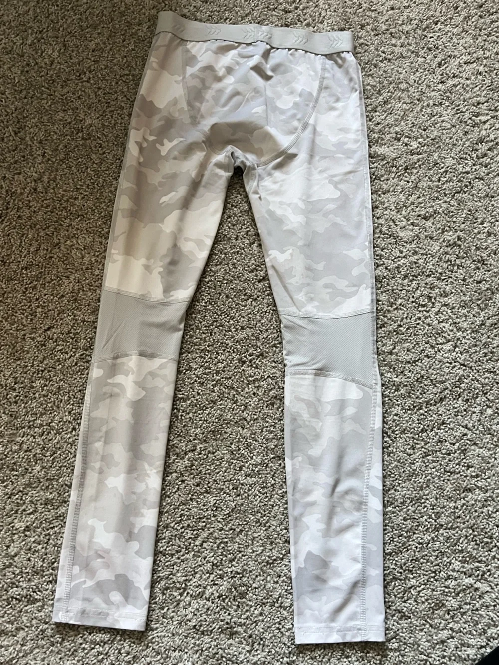 Target Kids Leggings Set - Black and Light Gray Camo